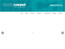 Tablet Screenshot of familycarpetwv.com